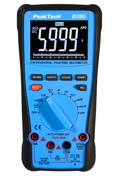 P2030 Dijital Multimetre 6000 Sayım~ 1000V TrueRMS  